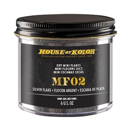 House Of Kolor MINI SILVER DRY FLAKE 6 OZ. MF02.C01